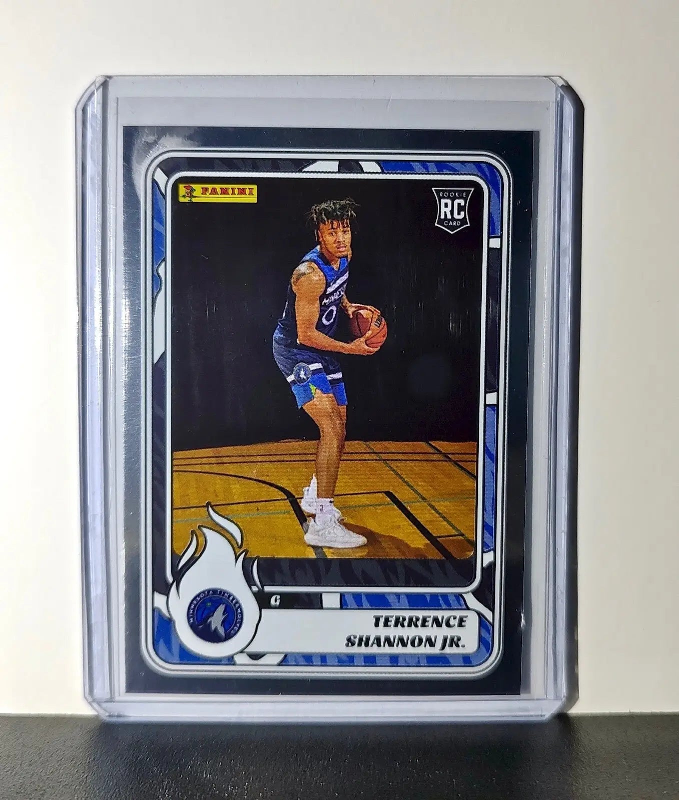 Terrence Shannon Jr Rookie 2024-25 Panini NBA #92 Foil Sticker Card Timberwolves