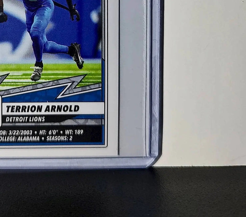 Terrion Arnold 2025 Panini NFL #386 Sticker Detroit Lions