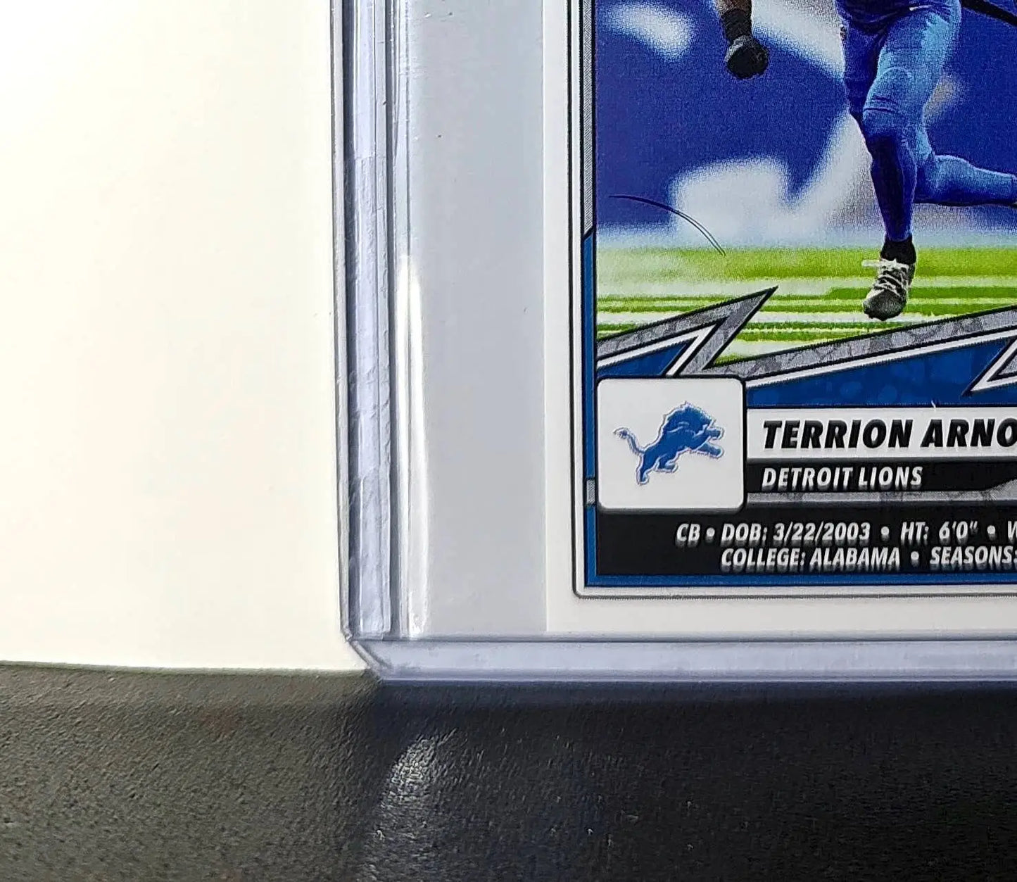 Terrion Arnold 2025 Panini NFL #386 Sticker Detroit Lions