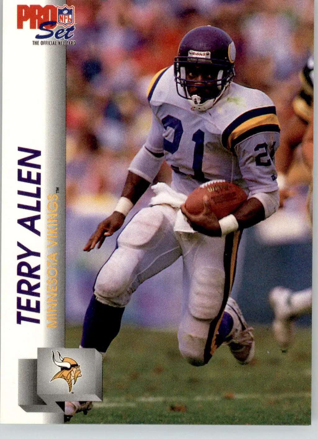 Terry Allen - 1992 Pro Set - #563 - Football - Football Card Single