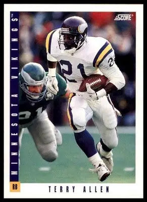 Terry Allen 1993 Score #43 Minnesota Vikings - Football Card Single