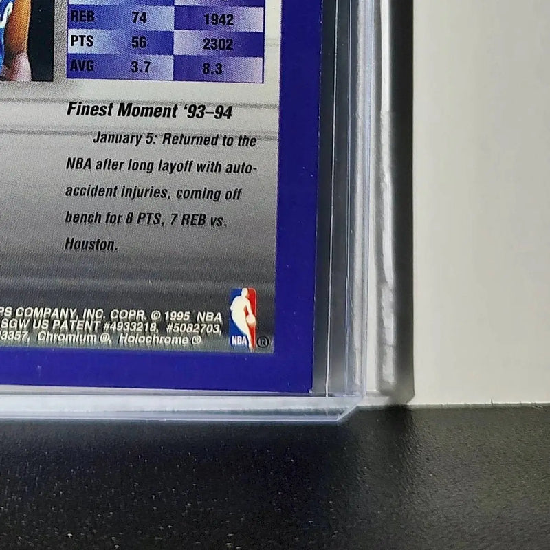 Terry Davis 1994-95 Topps Finest #238 Basketball Card