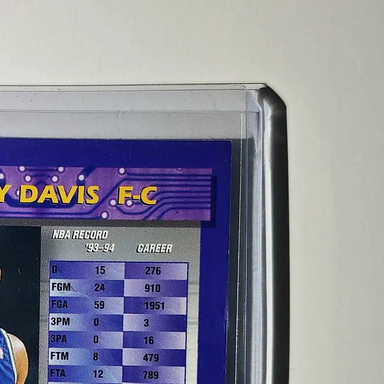 Terry Davis 1994-95 Topps Finest #238 Basketball Card
