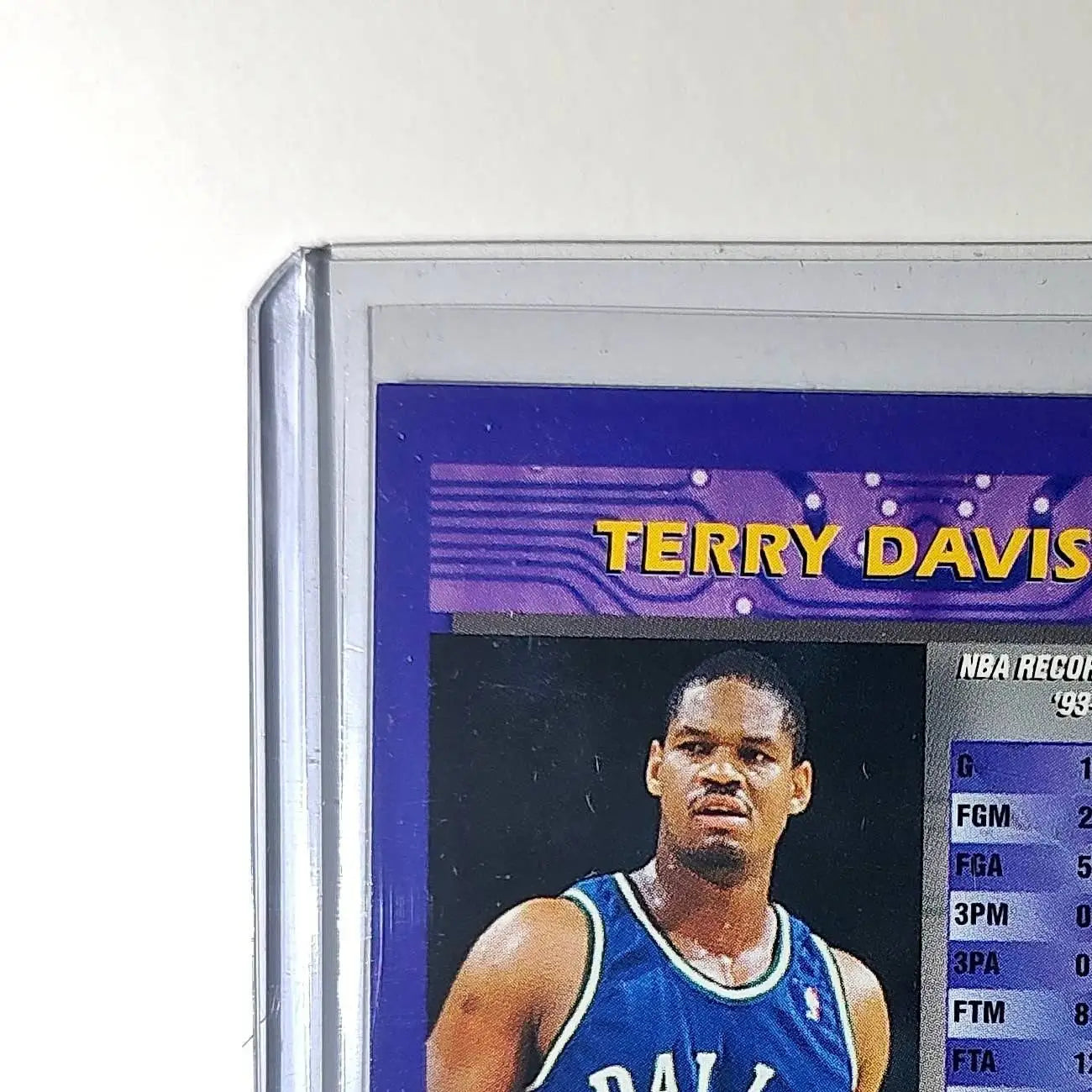 Terry Davis 1994-95 Topps Finest #238 Basketball Card
