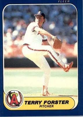 Terry Forster - 1986 Fleer Update - #U-42 - Baseball - Baseball Card Single