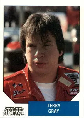 Terry Gray - 1987 World of Outlaws - #32 - Racing - Racing Card Single