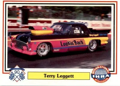 Terry Leggett - 1990 Checkered Flag IHRA - #20 - Racing - Racing Card Single
