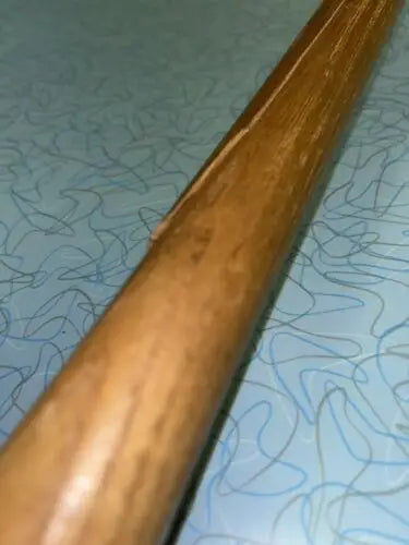 Wooden baseball bat from Terry Puhl Houston Astros HOF Game Used WORTH Bat 500T