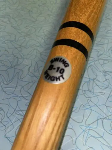 Wooden baseball bat from Terry Puhl Houston Astros HOF Game Used WORTH Bat 500T