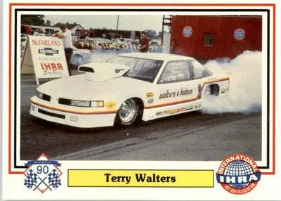 Terry Walters - 1990 Checkered Flag IHRA - #72 - Racing - Racing Card Single