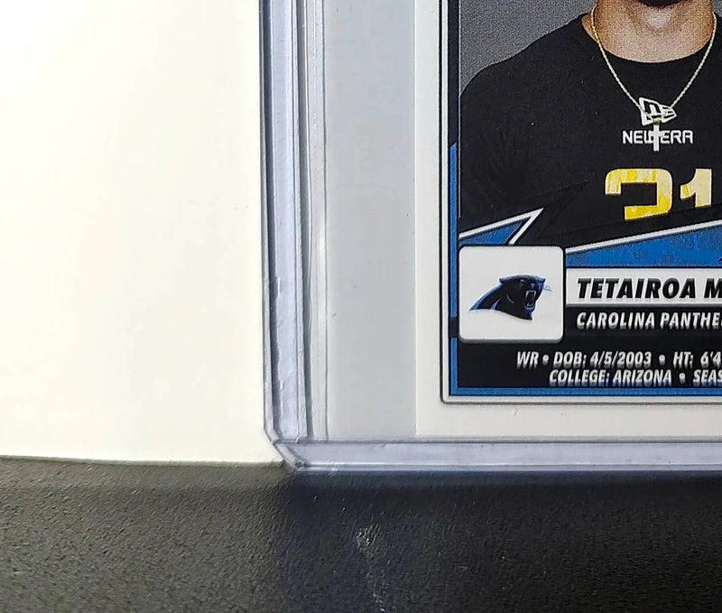 Tetairoa McMillan Rookie 2025 Panini NFL #448 Sticker Panthers