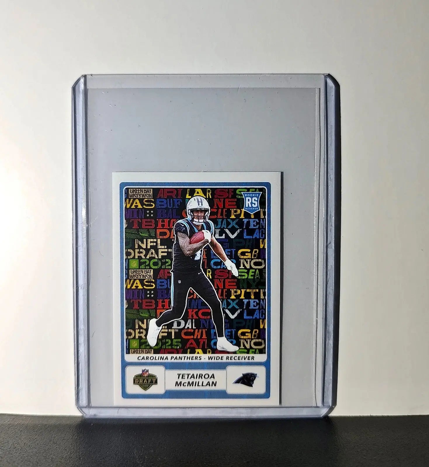 Tetairoa McMillan Rookie 2025 Panini NFL #554 Draft Sticker