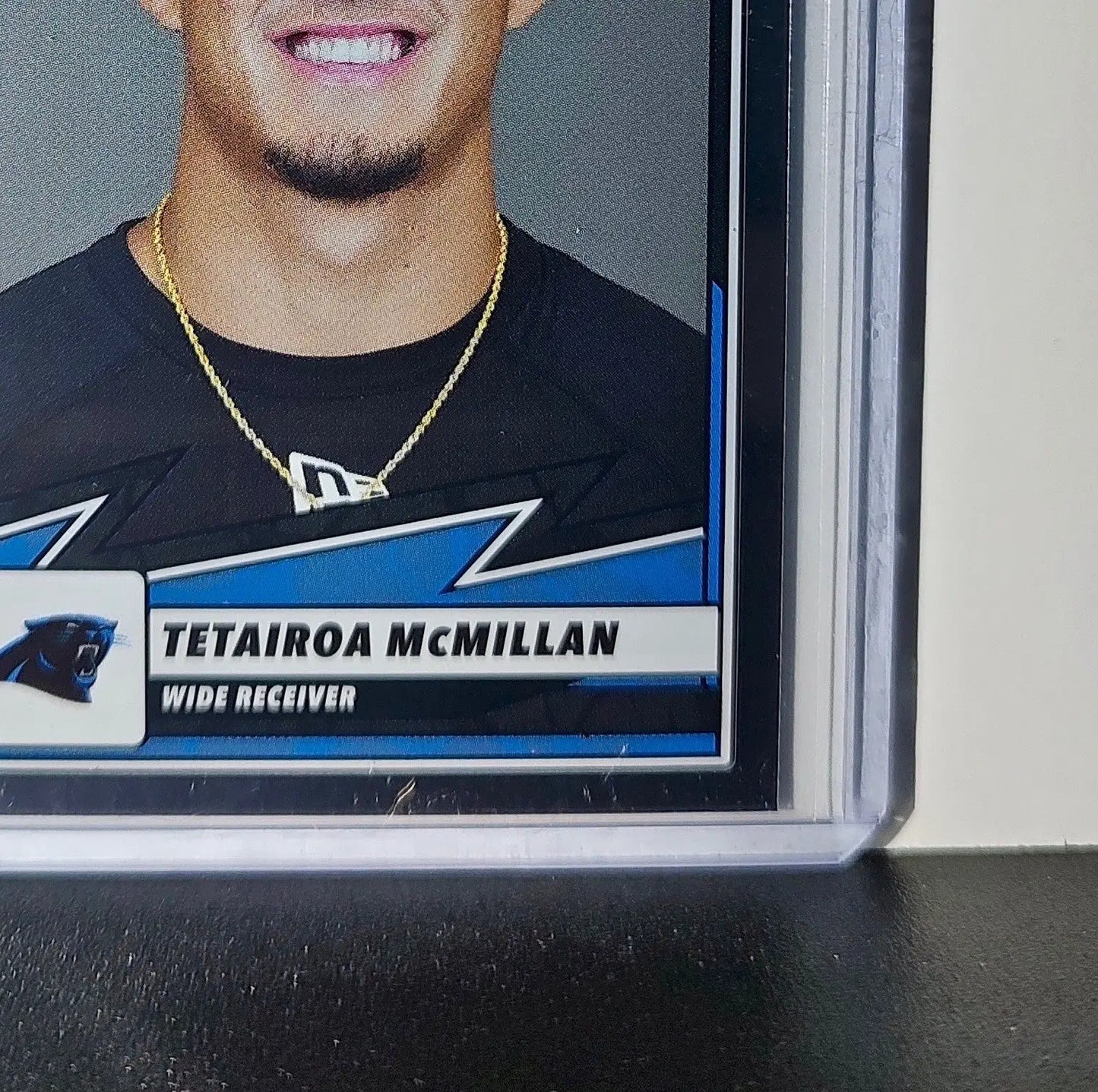 Tetairoa McMillan Rookie 2025 Panini NFL #75 Foil Sticker Card Carolina Panthers - Football Card Single