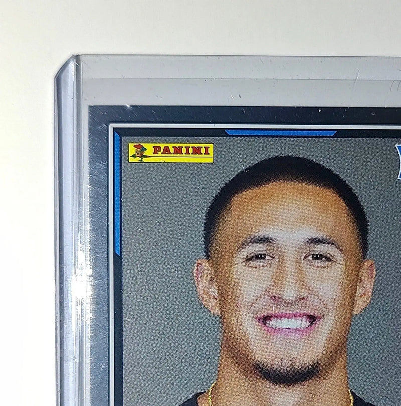 Tetairoa McMillan Rookie 2025 Panini NFL #75 Foil Sticker Card Carolina Panthers - Football Card Single