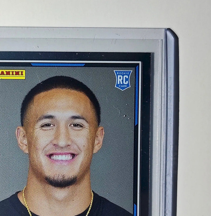 Tetairoa McMillan Rookie 2025 Panini NFL #75 Foil Sticker Card Carolina Panthers - Football Card Single