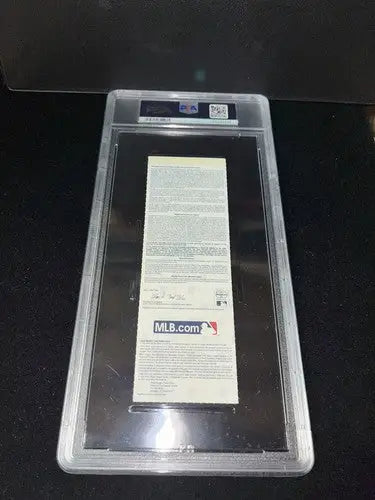 TEXAS RANGERS vs Detroit TIGERS 2011 ALCS Game 6 Ticket PSA 2 Nelson Cruz MVP - Sports Memorabilia