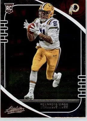 Thaddeus Moss - 2020 Panini Absolute - #191 - Retail RC Football - Football Card Single