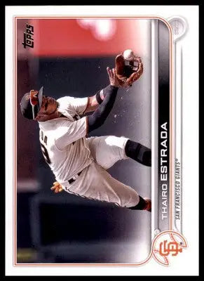 Thairo Estrada 2022 Topps Update #US273 San Francisco Giants - Baseball Card Single