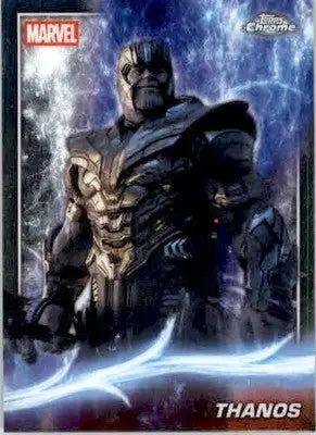 Thanos - 2025 Topps Chrome Marvel Studios - #100 - Non_sport - Non-Sports Card Single
