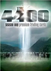 The 4400 Season 1 promo card featuring light over a field at San Diego Comic Con
