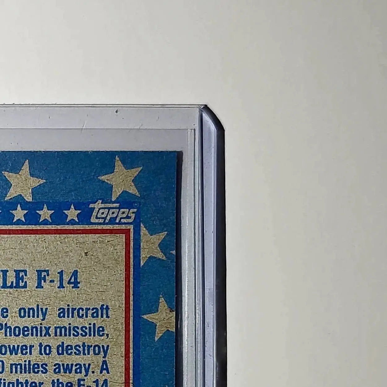 The Agile F-14 1991 Topps Desert Storm #114 Card - Other