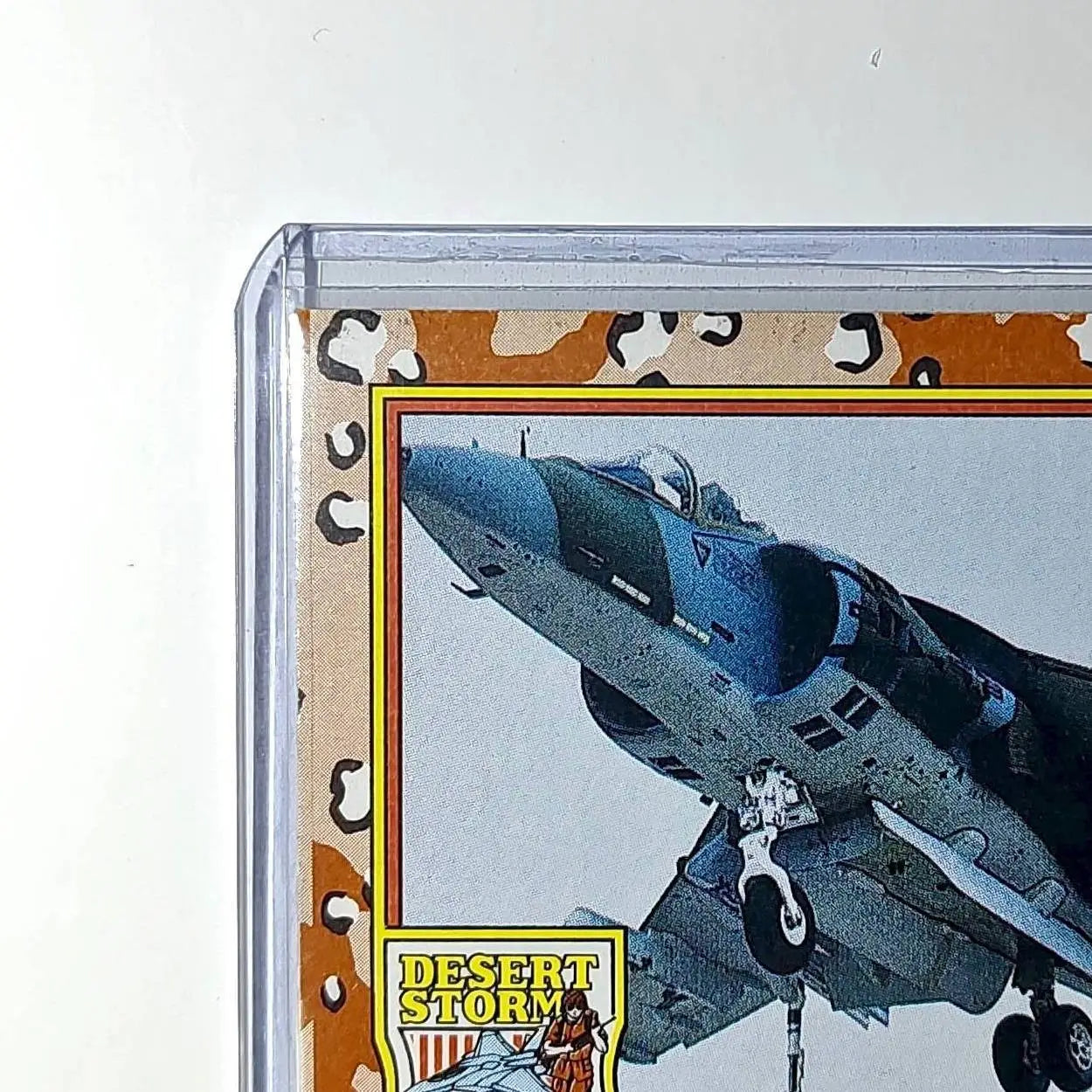 The Amazing AV-8B Harrier 1991 Topps Desert Storm #32 Card