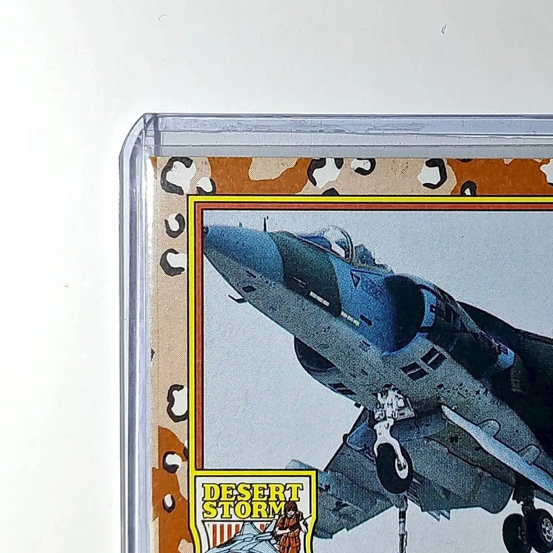 The Amazing AV-8B Harrier 1991 Topps Desert Storm #32 Card