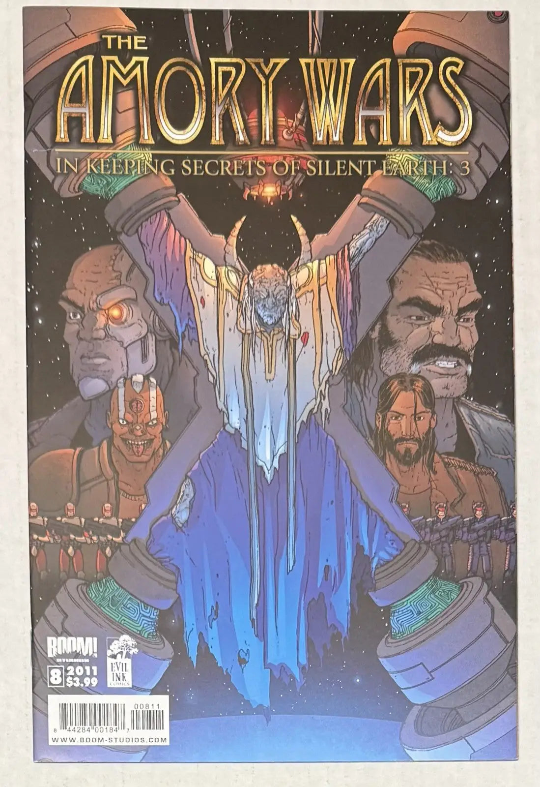 The Amory Wars: In Keeping Secrets of Silent Earth 3 #8 Sanchez Claudio, - Comic Book