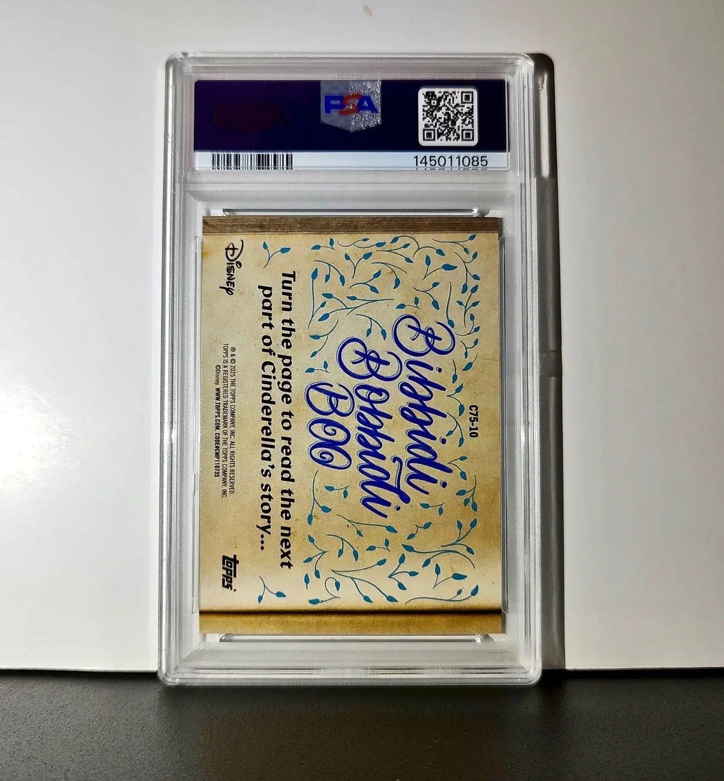 The animals work to create ’Cinderelly’s’ dress 2025 Topps Disney #C75-10 PSA 9 - Non-Sports Card Single