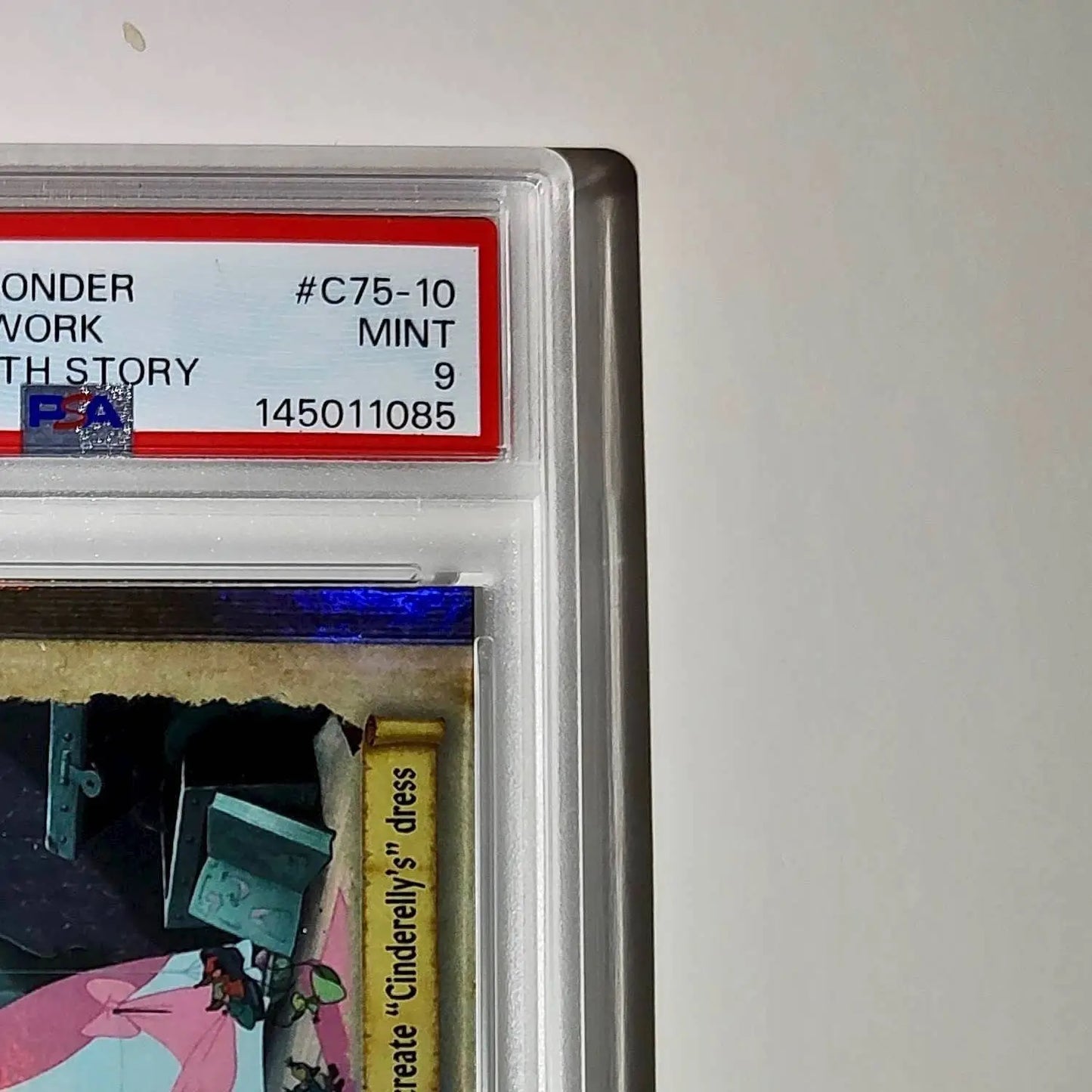 The animals work to create ’Cinderelly’s’ dress 2025 Topps Disney #C75-10 PSA 9 - Non-Sports Card Single