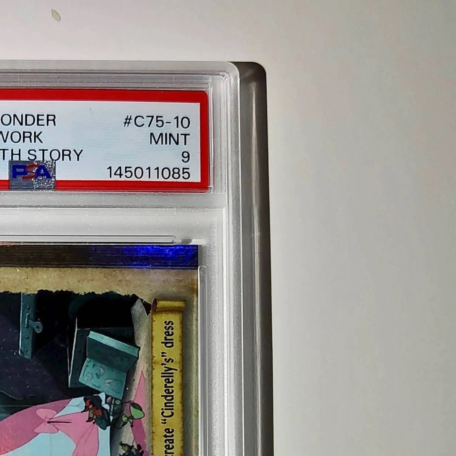 The animals work to create ’Cinderelly’s’ dress 2025 Topps Disney #C75-10 PSA 9 - Non-Sports Card Single