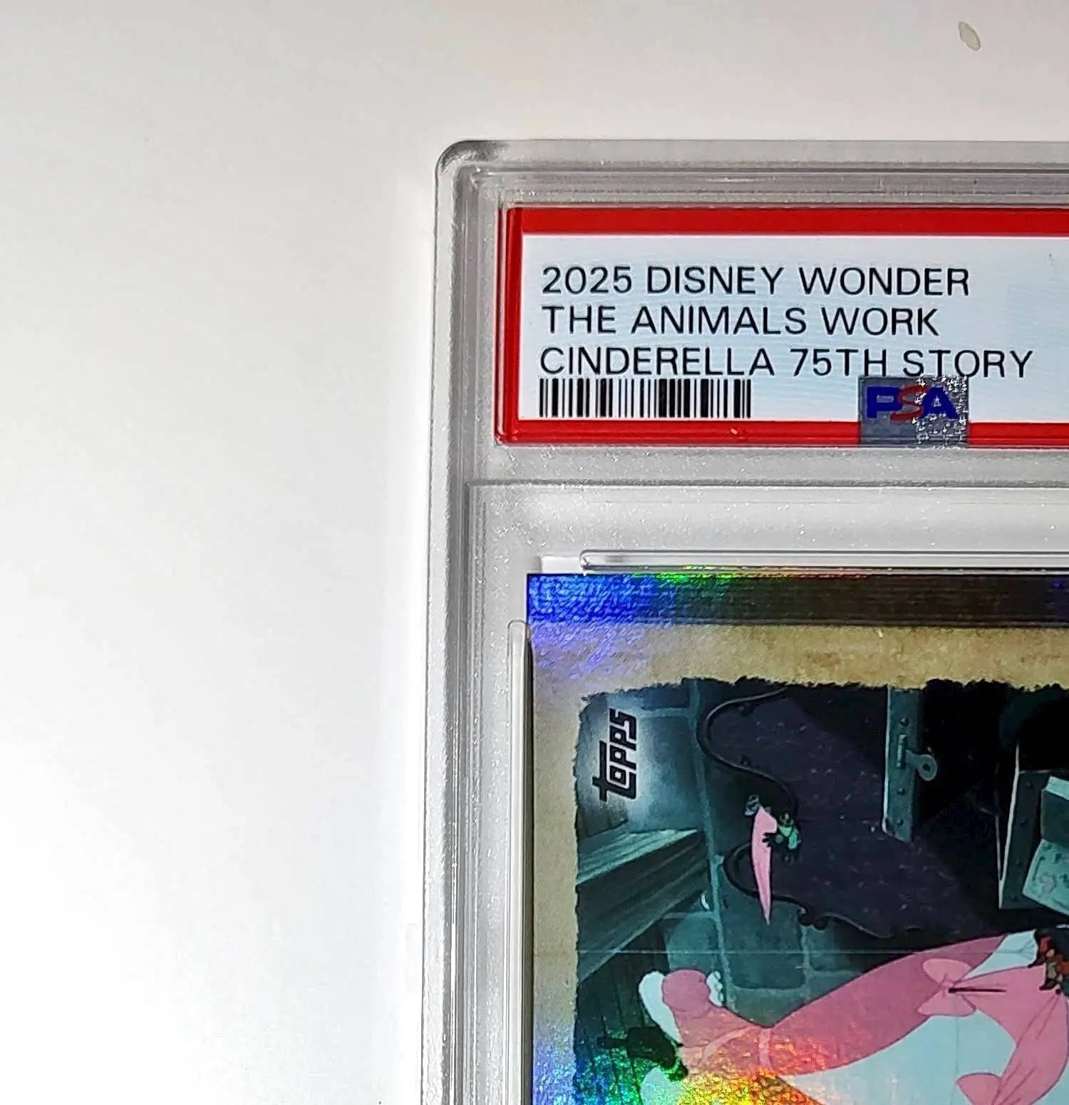 The animals work to create ’Cinderelly’s’ dress 2025 Topps Disney #C75-10 PSA 9 - Non-Sports Card Single