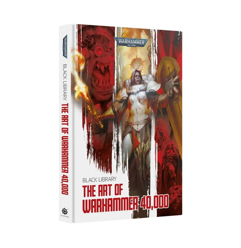 Art of Warhammer 40,000 hardback book featuring black library grim darkness artwork