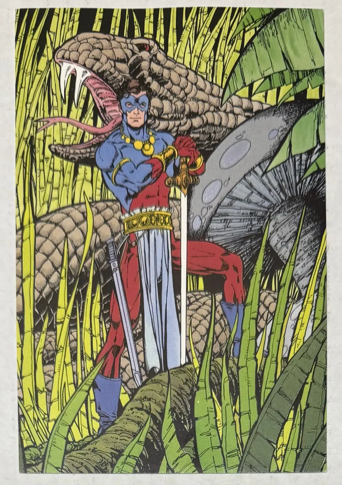The Atom Postcard Unposted 1984 DC Comics - Non-Sports Card Single