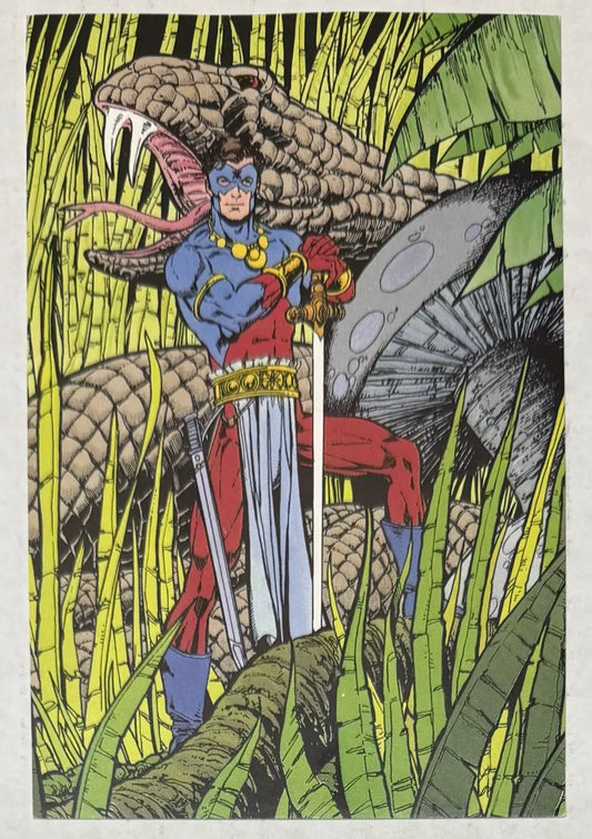 The Atom Postcard Unposted 1984 DC Comics - Non-Sports Card Single