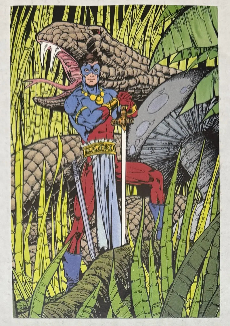The Atom Postcard Unposted 1984 DC Comics - Non-Sports Card Single
