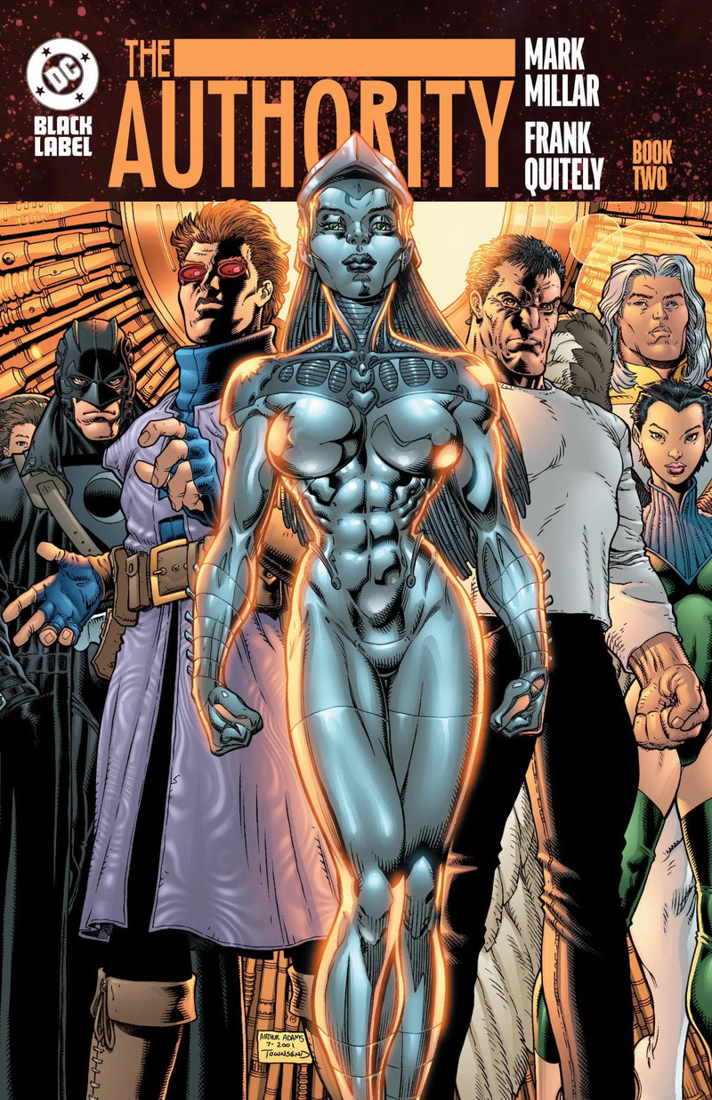 Comic book cover of The Authority Book Two 2025 Edition featuring power brokers
