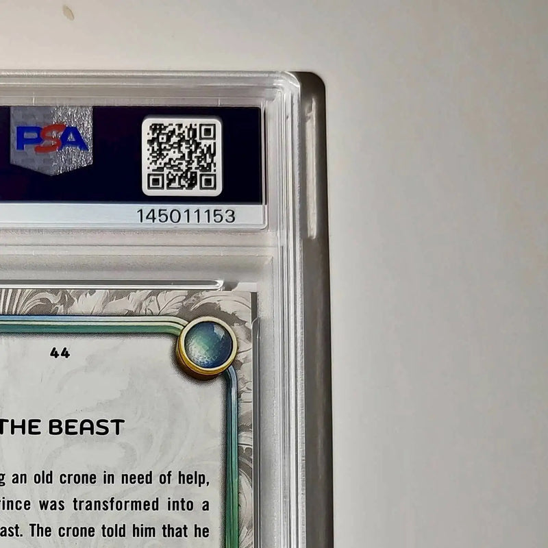 The Beast 2025 Topps Disney #44 Winter Variant Card Beauty and the Beast PSA 8 - Non-Sports Card Single