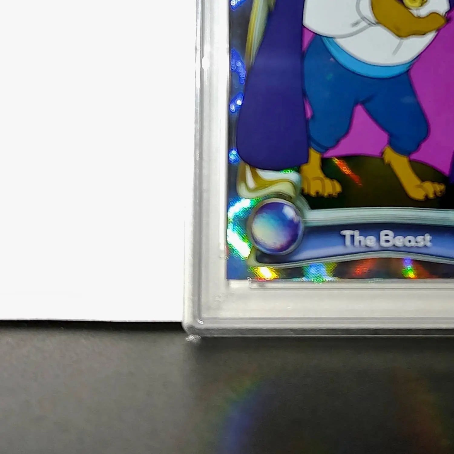 The Beast 2025 Topps Disney #44 Winter Variant Card Beauty and the Beast PSA 8 - Non-Sports Card Single