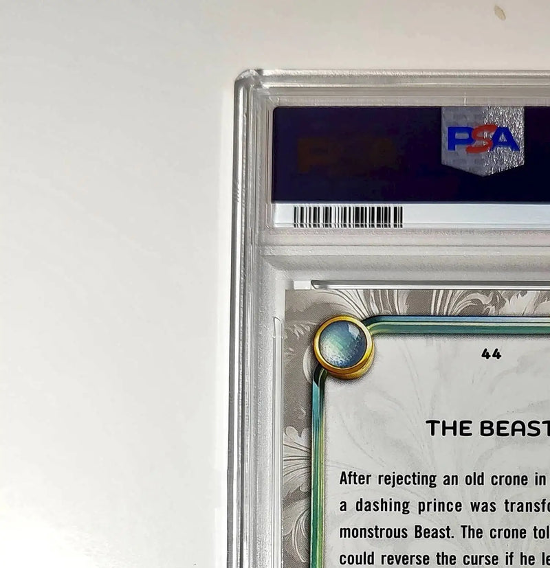 The Beast 2025 Topps Disney #44 Winter Variant Card Beauty and the Beast PSA 8 - Non-Sports Card Single
