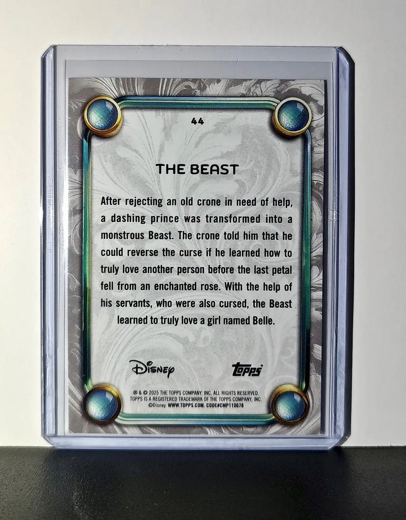 The Beast 2025 Topps Disney Wonder #44 Card Beauty and the Beast