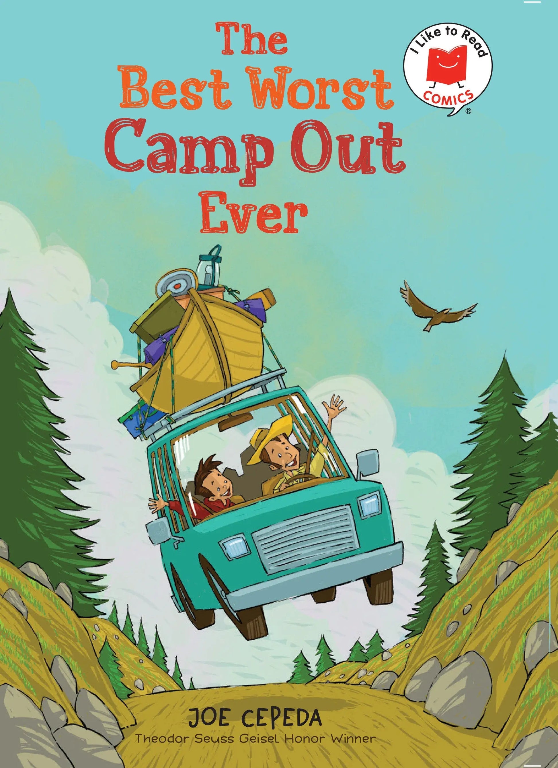 Children’s book cover for The Best Worst Camp Out Ever by Joe Cepeda, perfect for camping trip fans