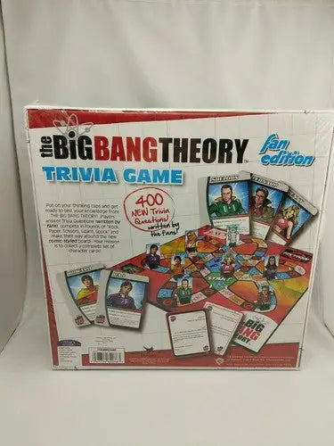 The Big Bang Theory Fan Edition Trivia Game sealed in box for big bang fans