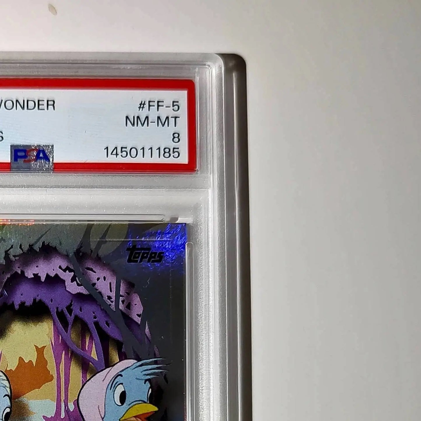 The Birds 2025 Topps Disney #FF-5 Furry Friends Card Cinderella PSA 8 - Non-Sports Card Single