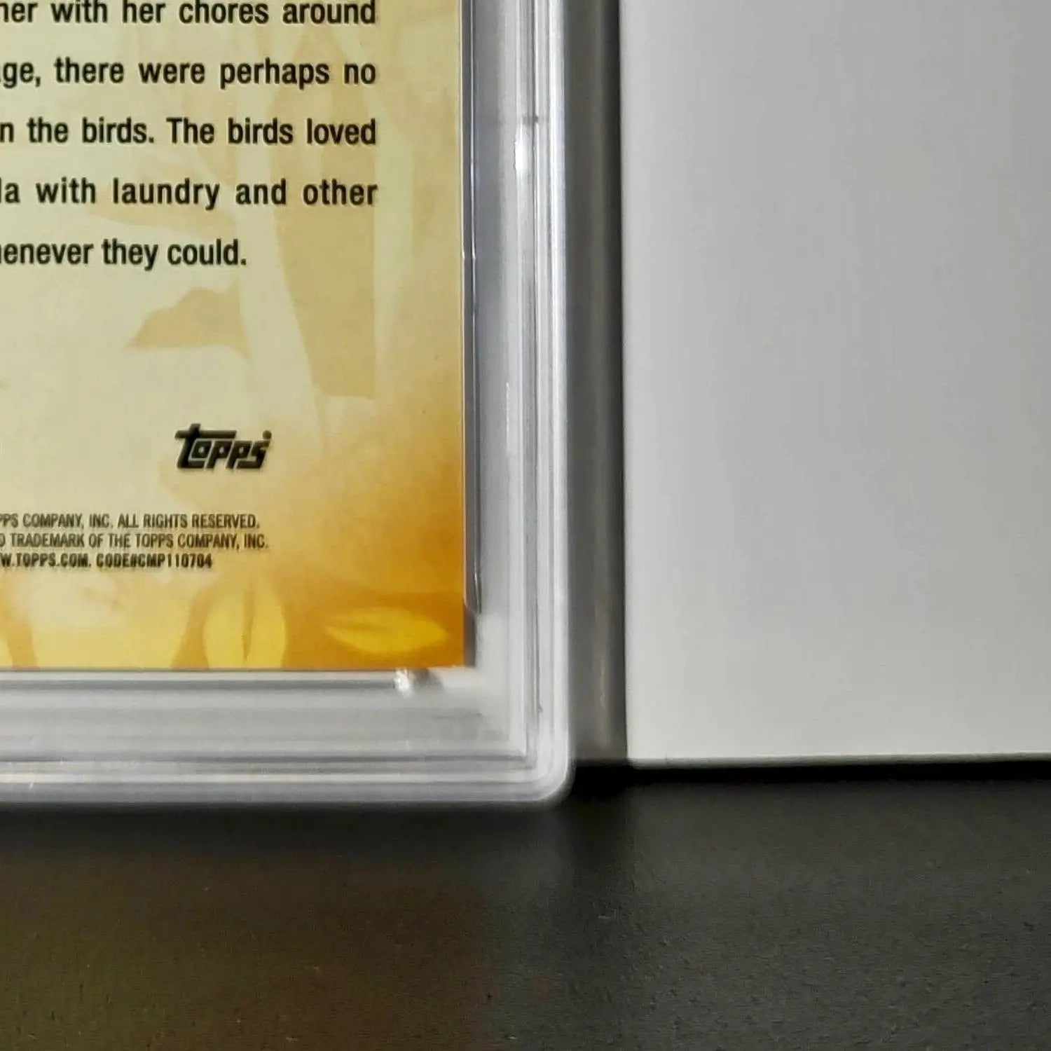The Birds 2025 Topps Disney #FF-5 Furry Friends Card Cinderella PSA 9 - Non-Sports Card Single