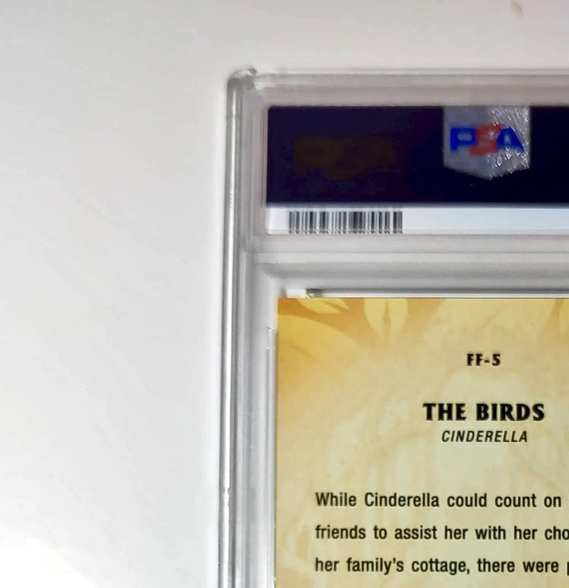 The Birds 2025 Topps Disney #FF-5 Furry Friends Card Cinderella PSA 9 - Non-Sports Card Single
