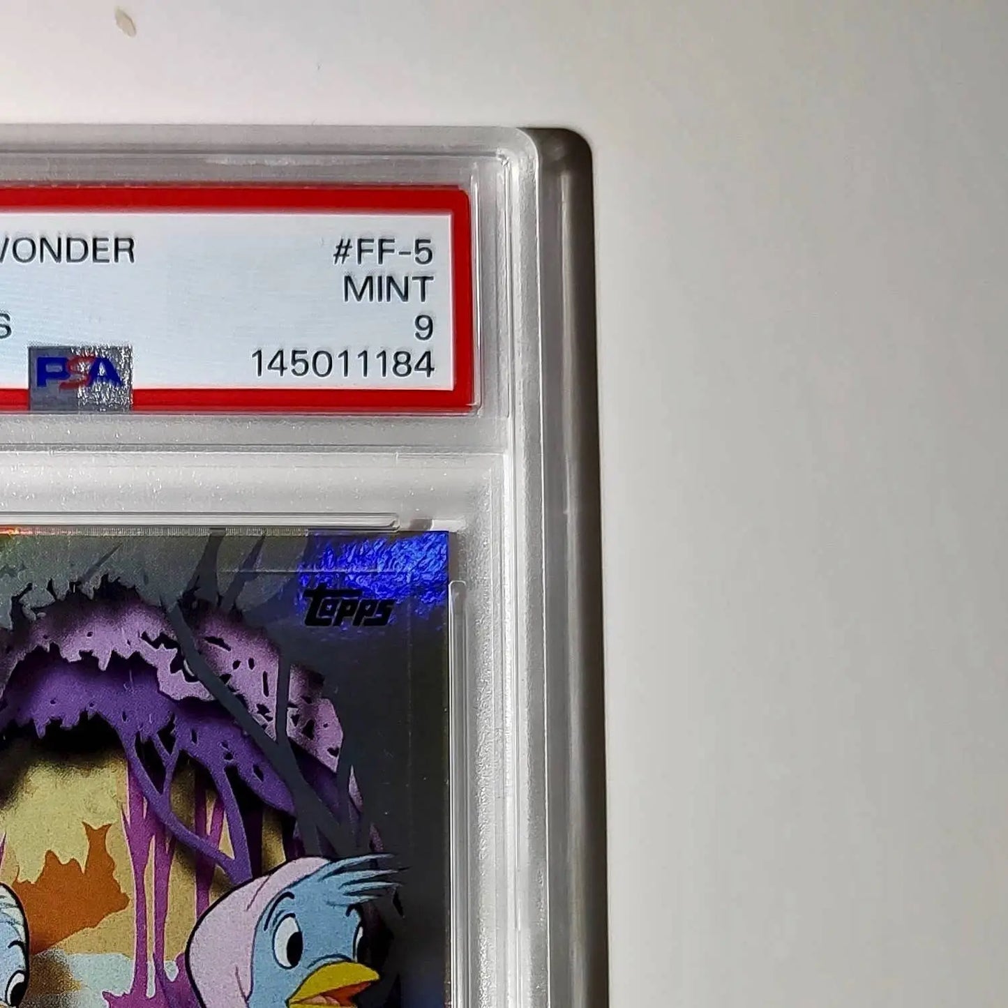 The Birds 2025 Topps Disney #FF-5 Furry Friends Card Cinderella PSA 9 - Non-Sports Card Single