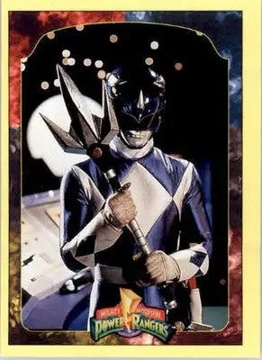 The Blue Ranger - 1994 Collect-A-Card Mighty Morphin Power Rangers - #121 - Non-Sports Card Single