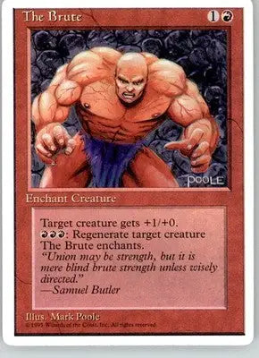 The Brute - Fourth Edition ALTERNATE - LP Magic: The Gathering - Magic Card Single