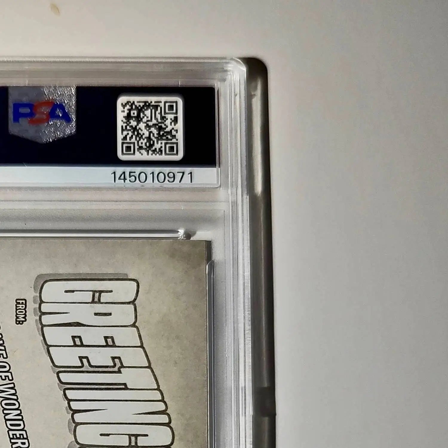 The Cave ofs 2025 Topps Disney #GF-17 Greetings From Card Aladdin PSA 10 - Non-Sports Card Single